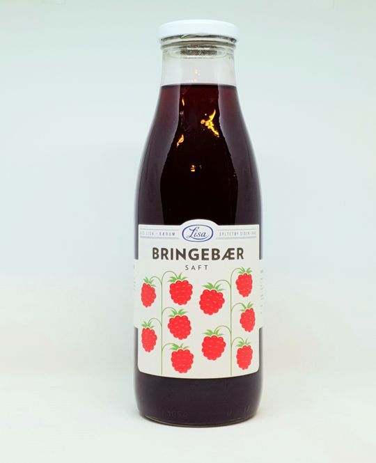 Hovedbilde Bringebær Saft 750ml
