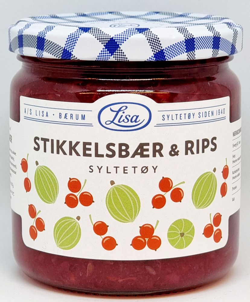 Stikkelsbær & Rips Syltetøy